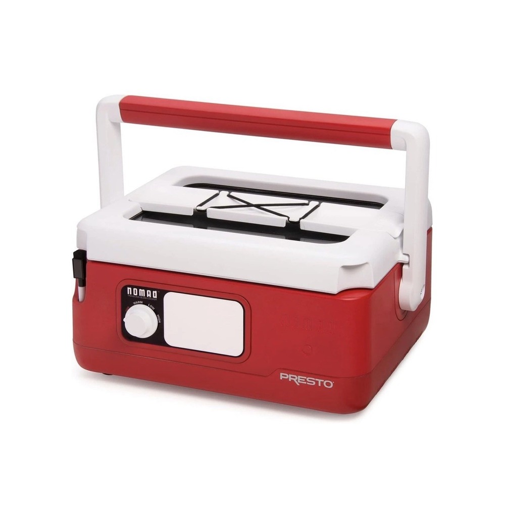 Presto Nomad Traveling 6-Quart Slow Cooker (Red) 06011